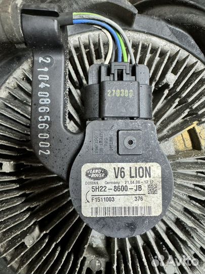 Вискомуфта land rover discovery 3 2.7d