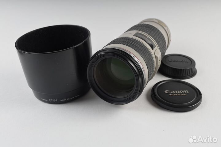 Объектив Canon еf 70-200mm f/4L IS usм