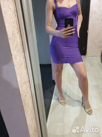 Вечернее мини платье