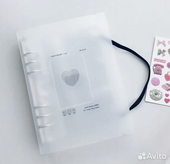 Альбом на кольцах А5 для карт, биндер