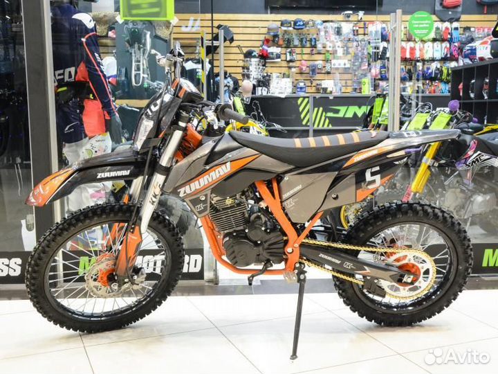 Мотоцикл кроссовый Zuumav FX K5 lite 250CC 21/18