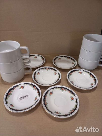 Сервиз кофейный новый фарфор