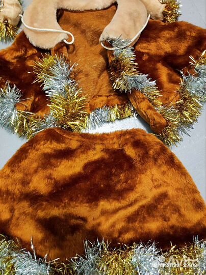 Новогодний костюм. Обезьянка