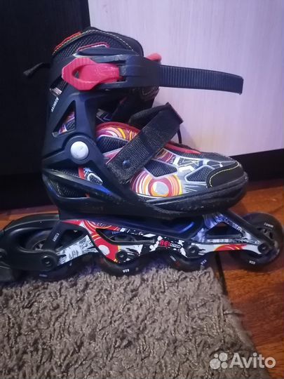 Роликовые коньки детские раздвижные