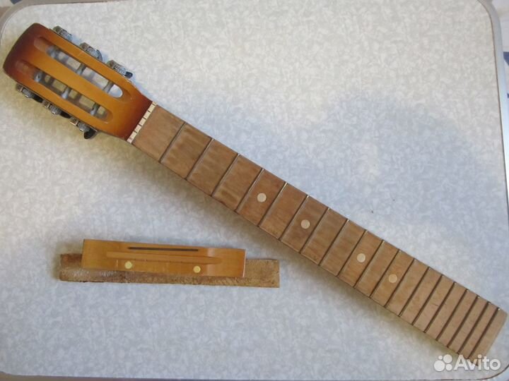 Гриф от советской шестиструнной гитары