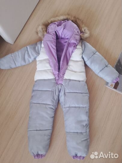 Теплый зимний комбинезон 110
