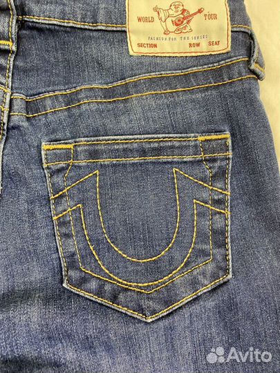 Джинсы true religion клеш