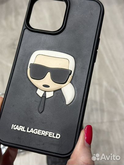 Чехол 13 pro max Karl Lagerfeld