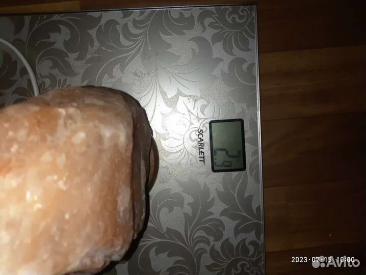 Плафон соляная лампа