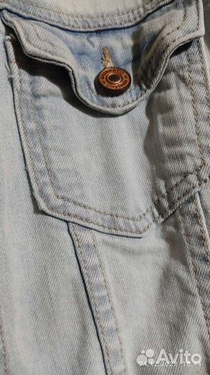 Джинсовая куртка 44