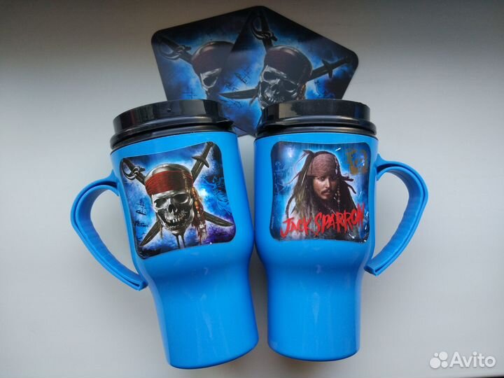 Стаканы пираты Карибского моря