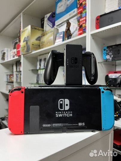Nintendo switch + 128gb + игры