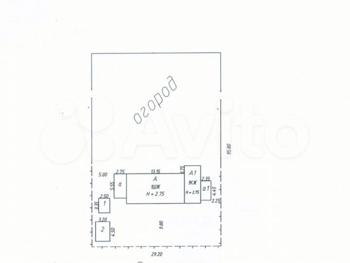 Дом 65 м² на участке 28 сот.