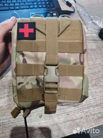 Аптечка тактическая отрывная, подсумок аптечка