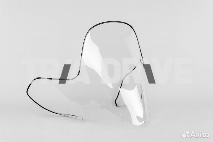 Стекло для снегохода Polaris Widetrak (56см, 2мм)