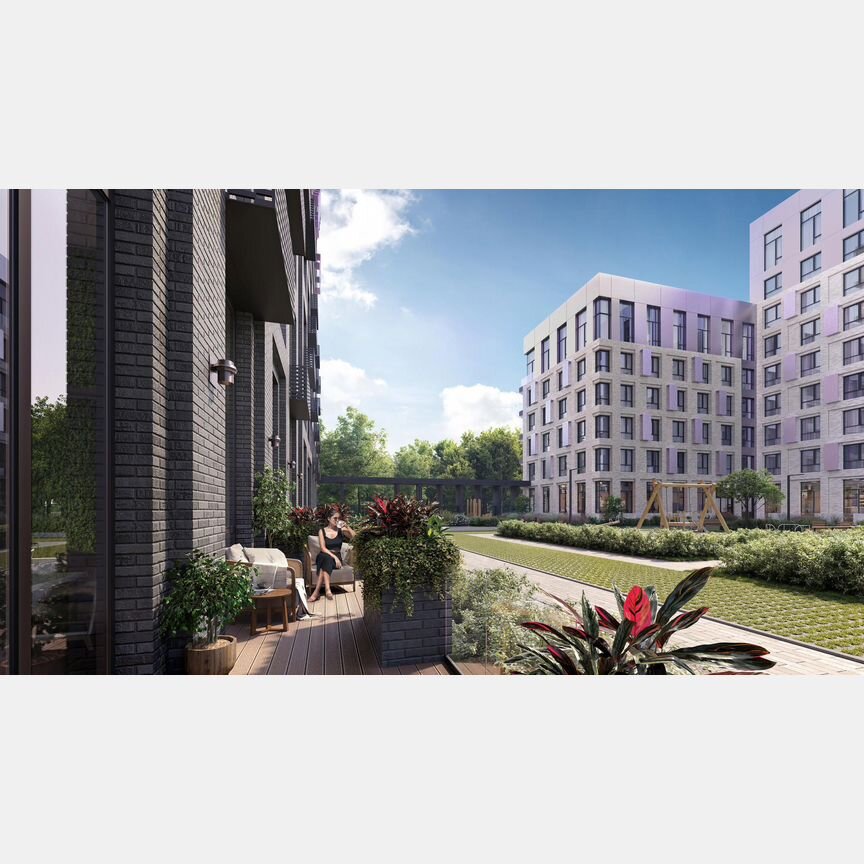 1-к. квартира, 47,6 м², 1/14 эт.