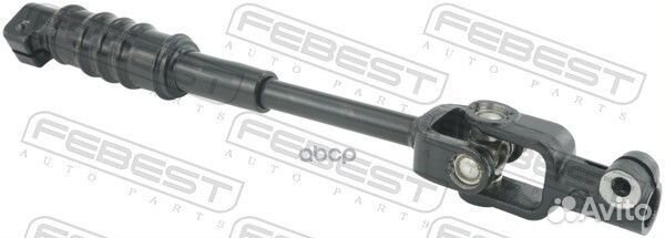 Вал карданный toyota cruiser prado 17- рулевой