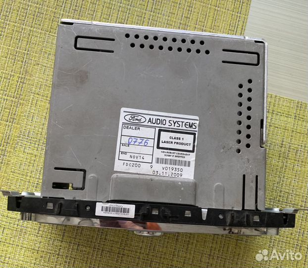 Магнитола форд