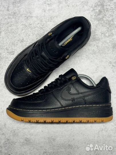 Кроссовки Nike Air Force 1 Low Luxe Black Gum