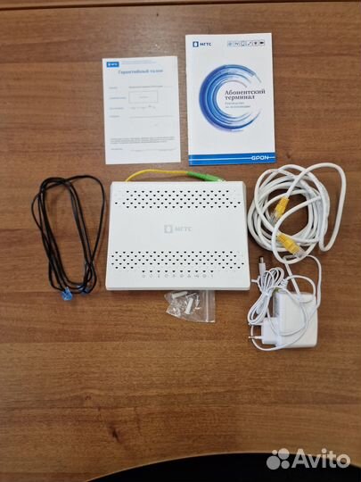 Оптический терминал gpon МГТС Sercomm RV6699