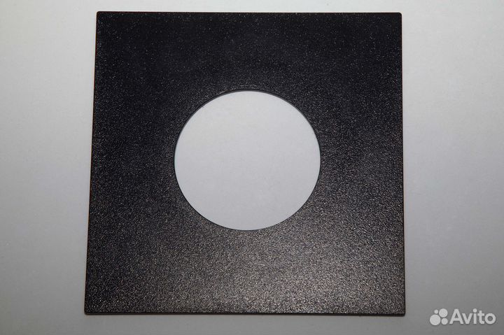 Плата объективная на Sinar, диаметр отверстия 65мм