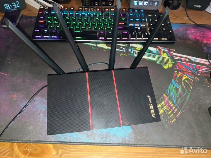 Роутер Asus AX1800 wifi 6