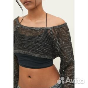 Свитер Stradivarius, темно-серый