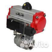 Кран шаровой DN.ru BV3232P(2pc) -FP-T-ISO-H Ду65 Ру63, полнопроходной внутреннняя резьба, нержавеюща