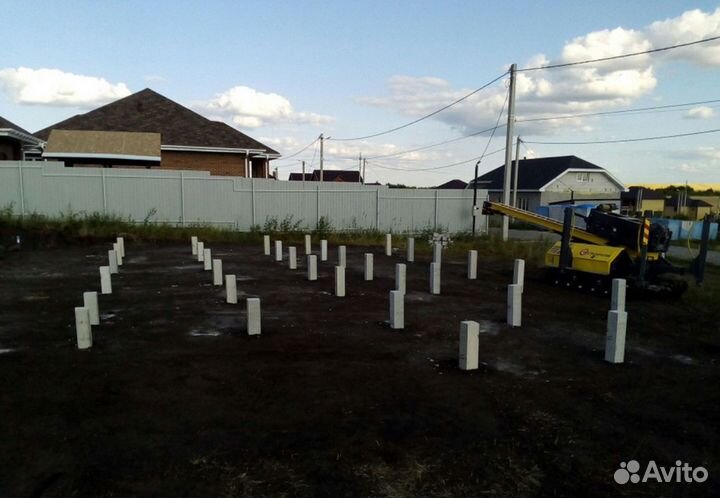 Фундамент жб сваи