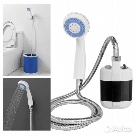 Переносной душ. Портативная душевая лейка