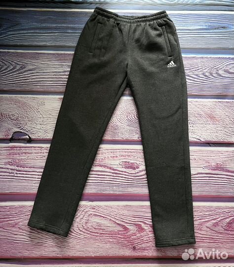Р.54-56 Теплые мужские брюки Adidas