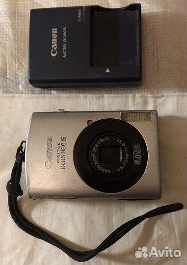 Фотоаппарат японский canon iXUS 860 IS