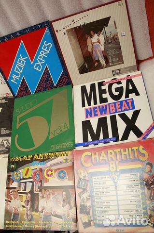 Фирменный винил список в описании