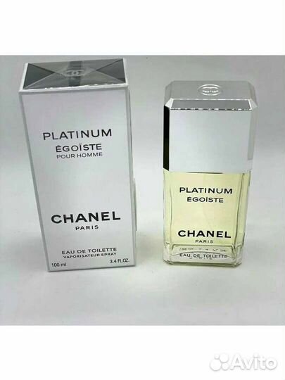 Мужские духи chanel эгоист platinum 100m