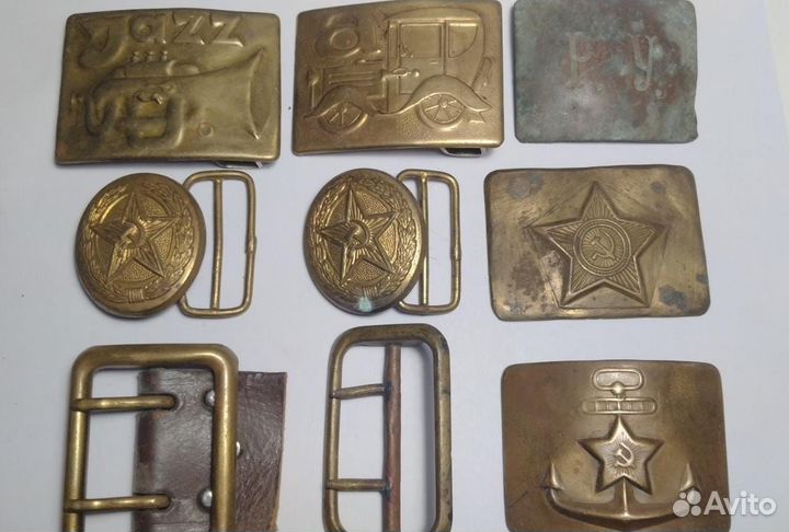 Пряжки (бляхи ) на ремень СССР