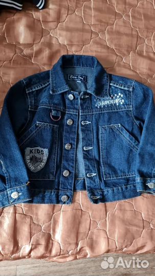 Джинсовая куртка для мальчика