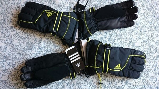 Зимние Лыжные Перчатки adidas terex раз.от 7 до 10