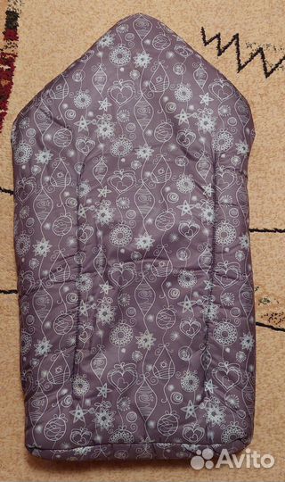 Зимний конверт для новорожденных