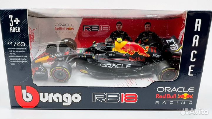 1:43 bburago RB18 Sergio Perez #11 RedBull 2022