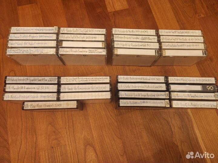 Кассеты Maxell, Sony (Chrome, Metal)