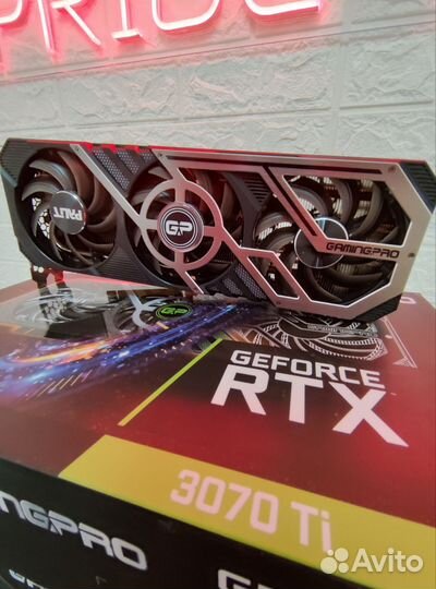 Видеокарта RTX 3070ti gamingpro