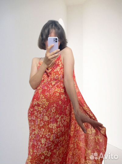 Шелковое платье Kay Unger США оригинал