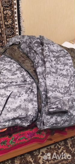 Зимний костюм камуфляж мужской