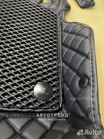 3D коврики из экокожи chery tiggo