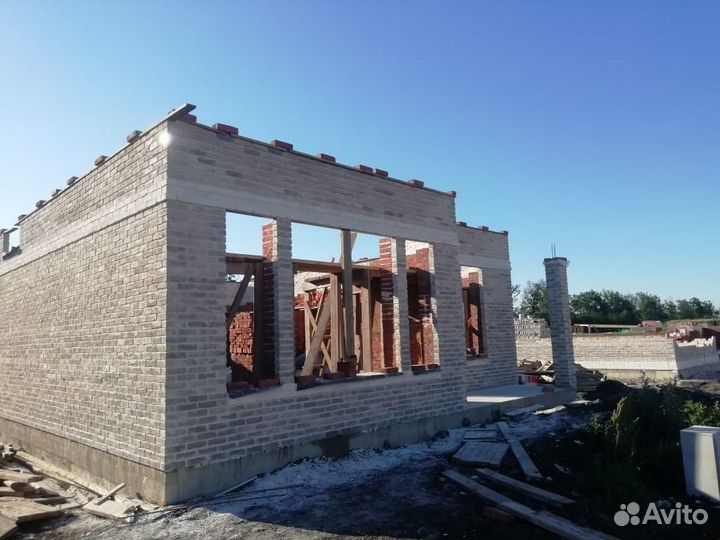 Дом из кирпича 163м2