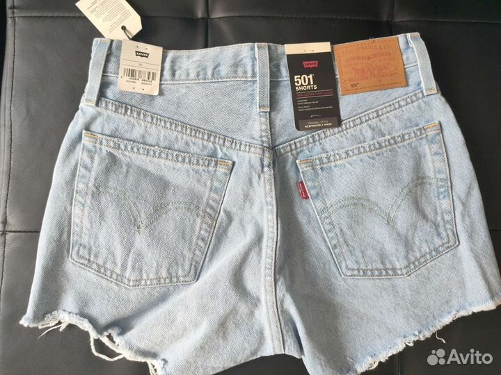 Джинсовые шорты levi'S оригинал