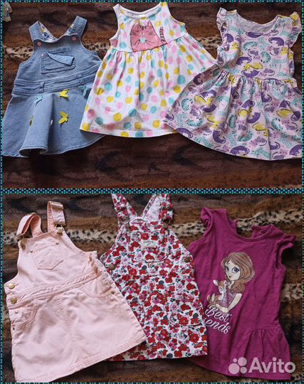 Детские вещи на девочку 2-3 года