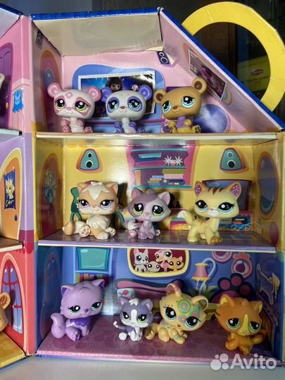 Littlest Pet Shop lps стоячка кошки собаки