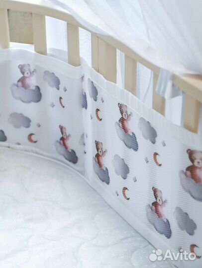 Бортики в кроватку