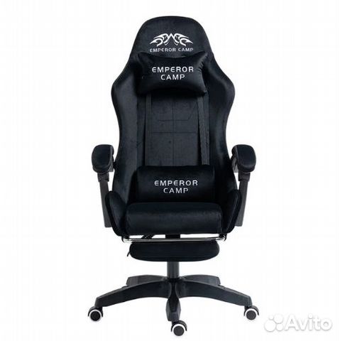 Кресло офис,эргономич,компьютерных игр, Черное